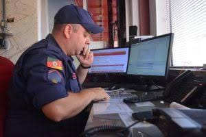 Telefone 193 do Corpo de Bombeiros Militar de Passo Fundo em manutenção