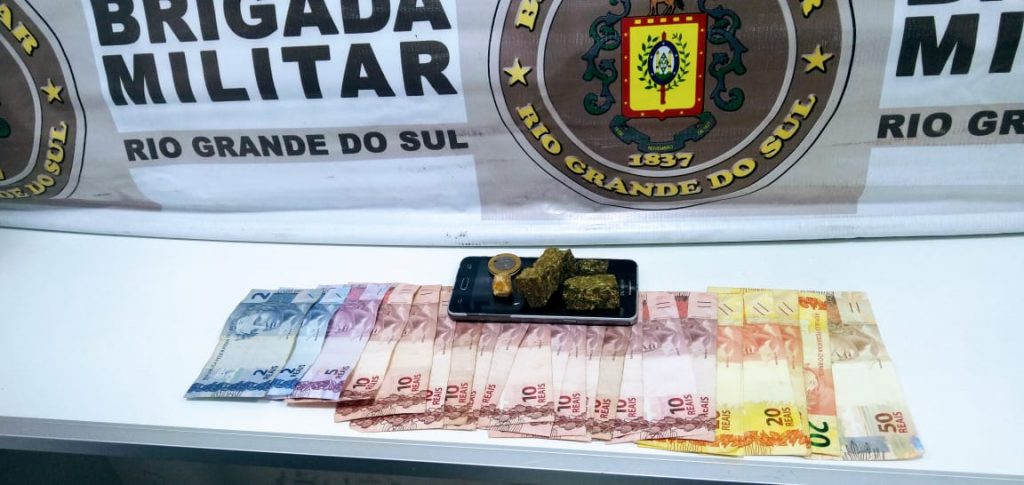 BM prende traficante no bairro Santa Maria em Passo Fundo