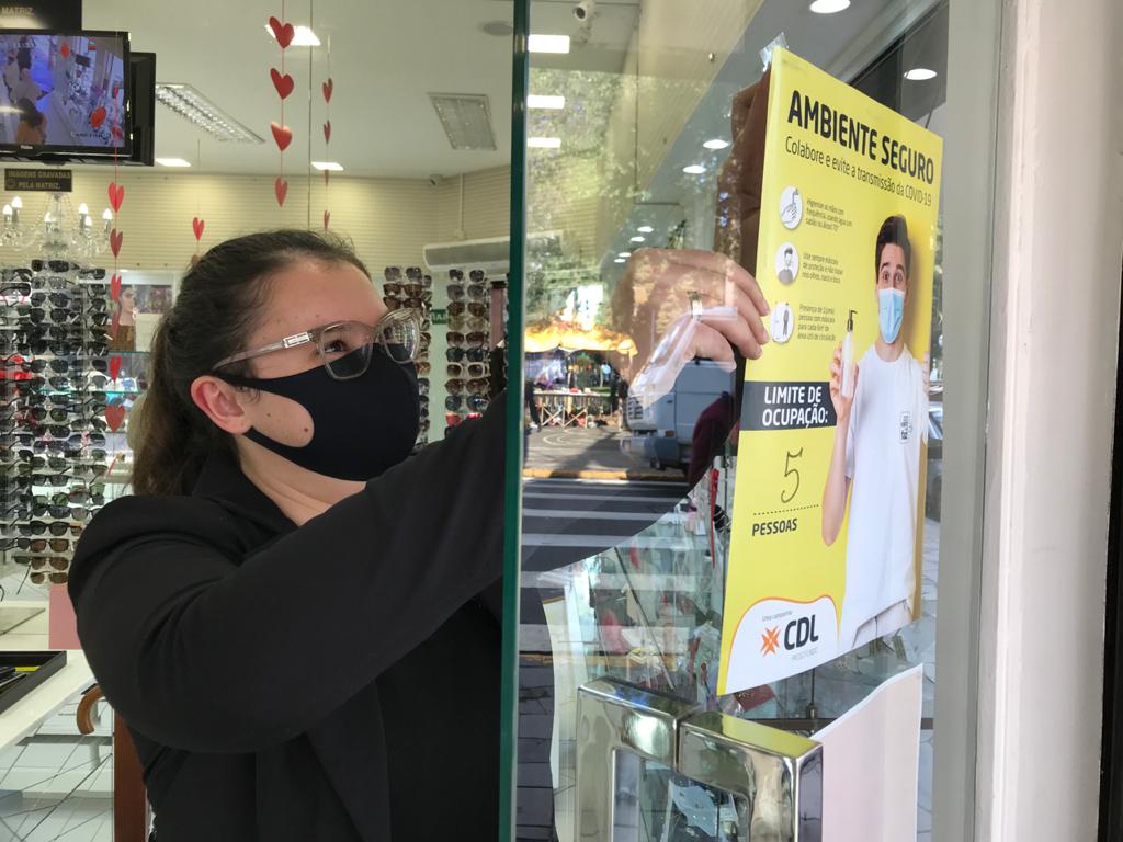 Comércio e serviços participam de campanha de combate à Covid-19