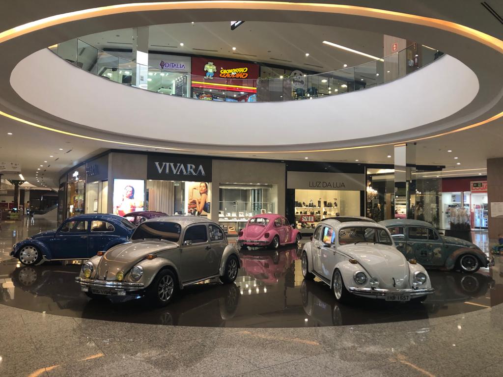 Passo Fundo Shopping recebe Mostra de Raridades com exposição de Fuscas até final do mês