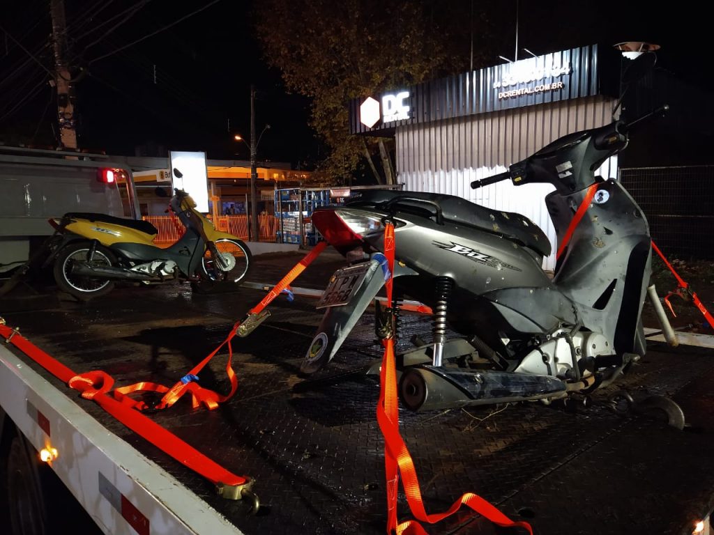 BM prende quatro indivíduos e recupera motocicletas furtadas em Passo Fundo
