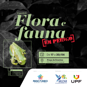 Muzar/UPF apresenta exposição “Flora e Fauna em perigo” no Passo Fundo Shopping