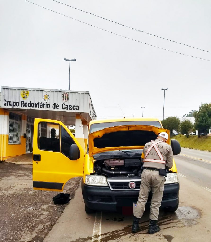 1°BRBM prende foragido do Mato Grosso do Sul quando passava por Casca