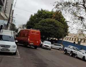Corpo de Bombeiros atende atropelamento no Centro de Passo Fundo