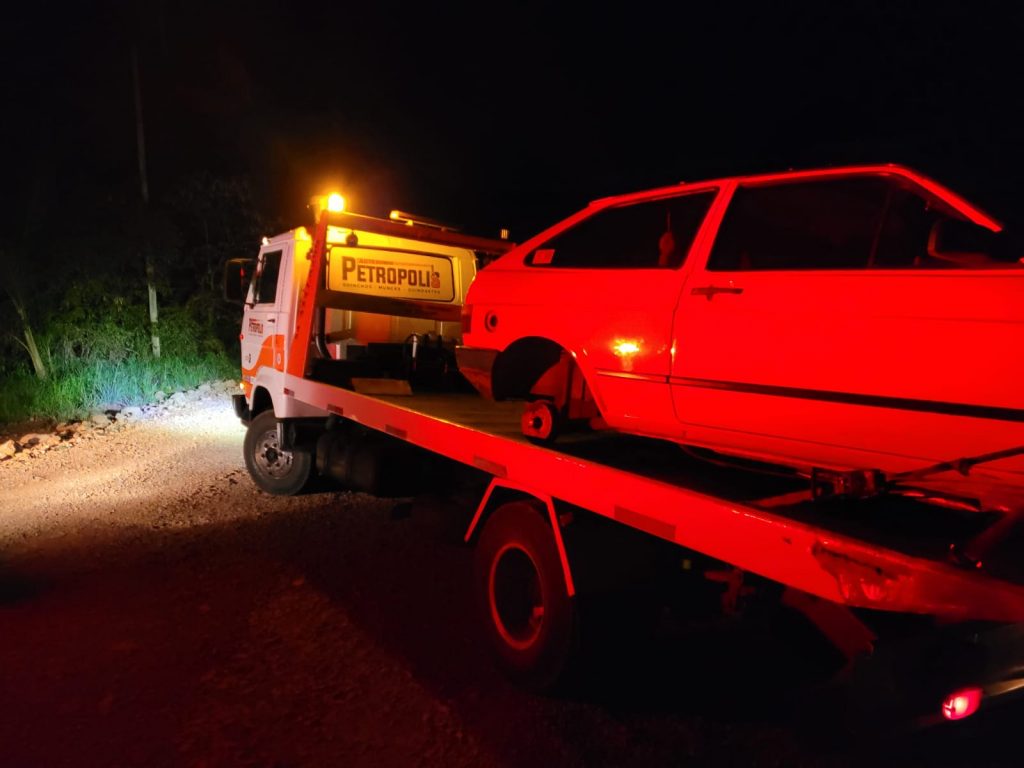 Volkswagen Gol que foi furtado em Passo Fundo é localizado em Pontão