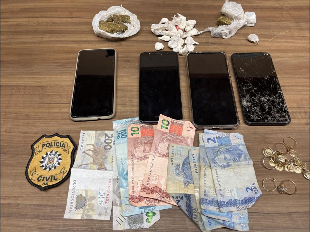 Draco de PF prende três pessoas por tráfico de drogas em Ciríaco