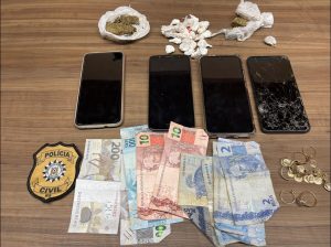 Draco de PF prende três pessoas por tráfico de drogas em Ciríaco