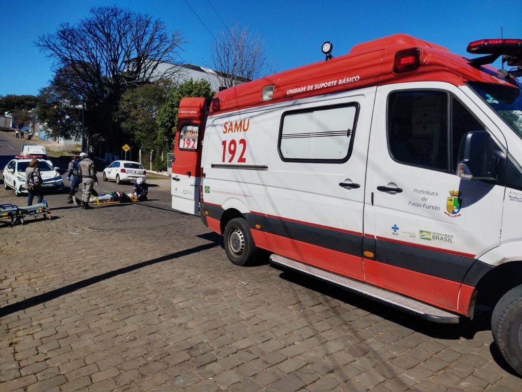 Dois acidentes são registrados nesta tarde na rua Livramento no Boqueirão