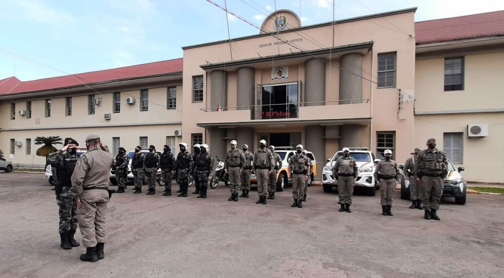 BM realiza Operação Forças Integradas em Passo Fundo