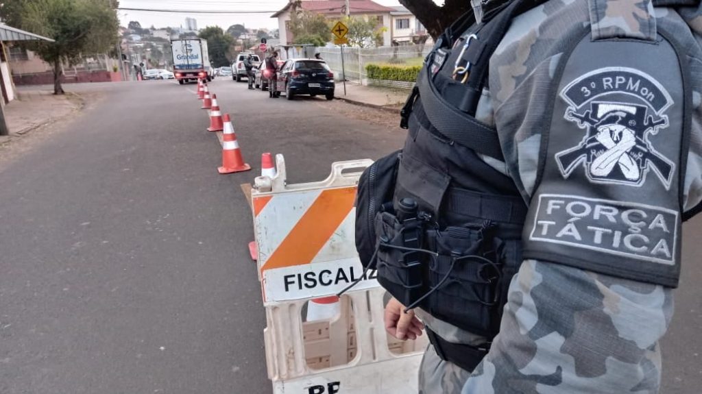 BM realiza Operação Forças Integradas em Passo Fundo