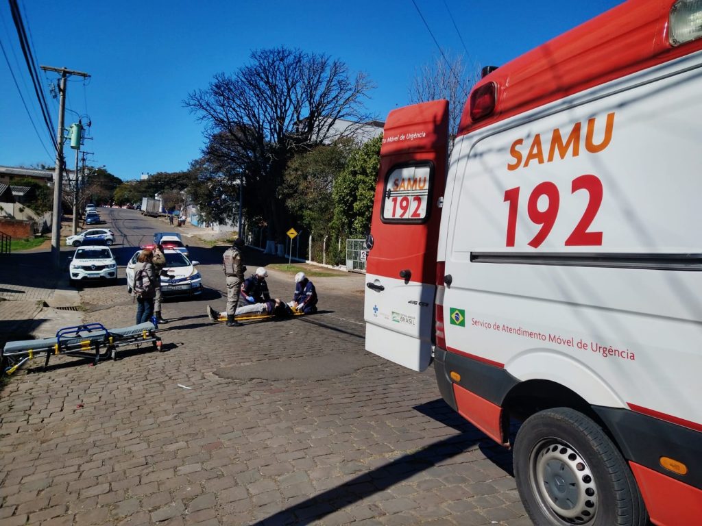 Dois acidentes são registrados nesta tarde na rua Livramento no Boqueirão