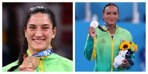 Olimpíadas: gaúcha Mayra Aguiar conquista bronze no judô e Rebeca Andrade é prata na ginástica