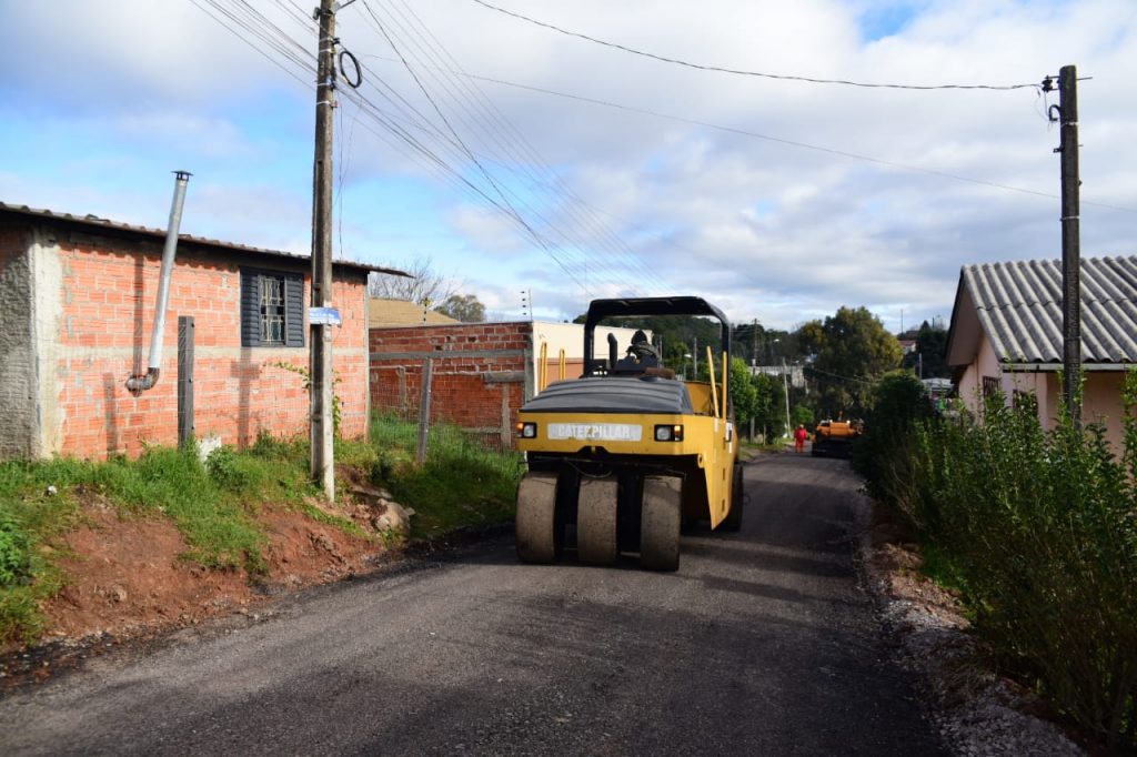 Cinco ruas já foram asfaltadas pelo Programa Minha Rua Com Asfalto