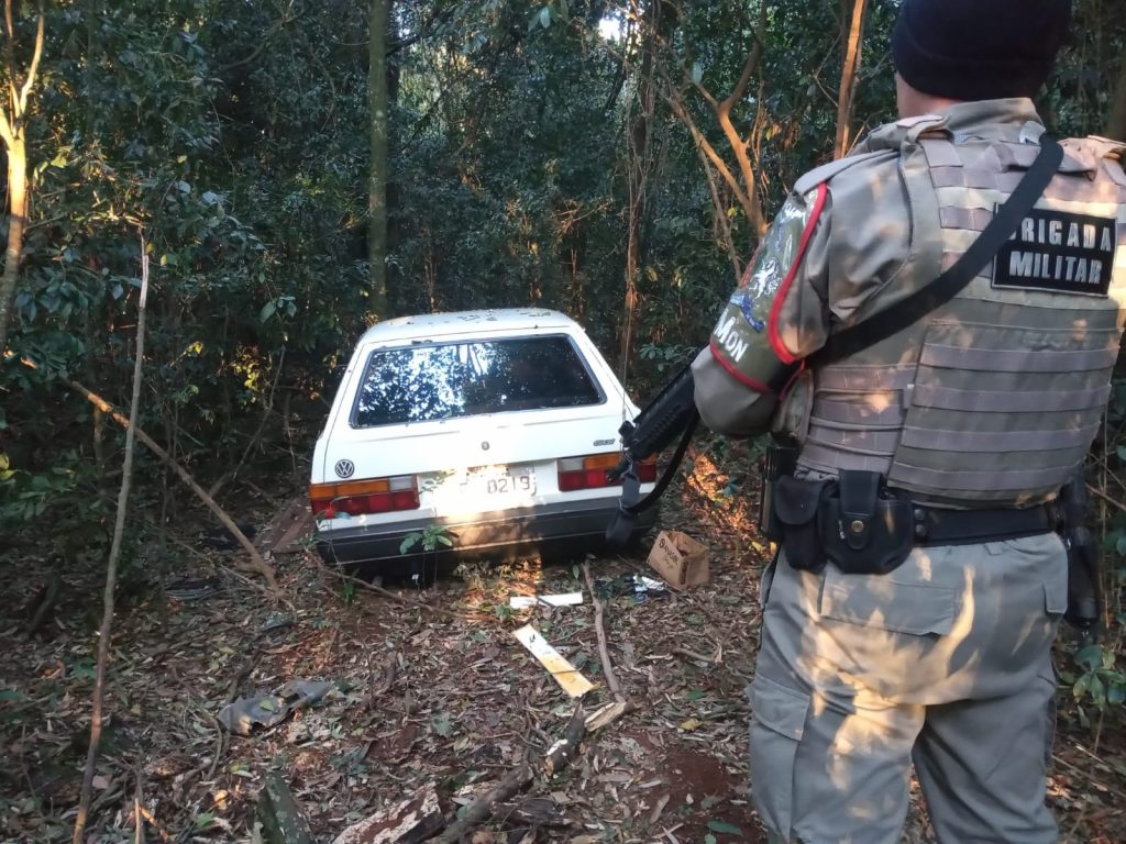 Volkswagen Gol que foi furtado em Passo Fundo é localizado em Pontão