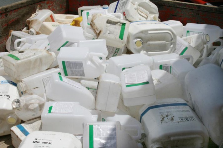 Recolhimento de embalagens de agrotóxicos começa na próxima segunda-feira no interior do município