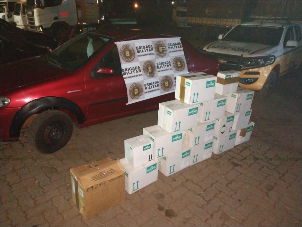 1º BRBM apreende mais de 2.500 garrafas de bebidas e outras mercadorias ilegais na Região