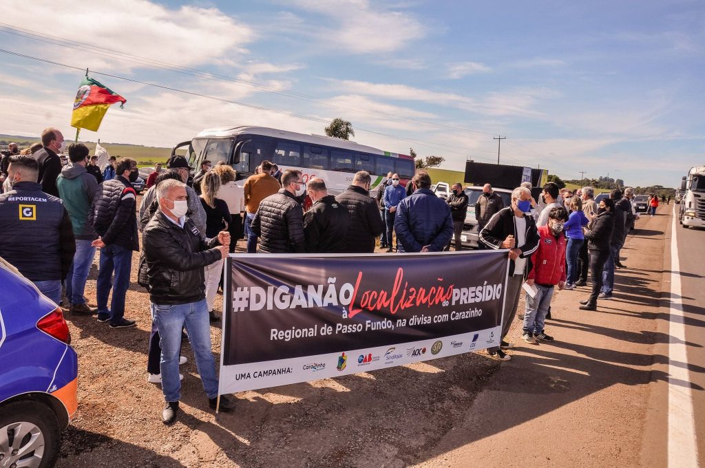 Conforme os organizadores, a mobilização, além de comunicar a gravidade e as consequências que essa obra trará para o meio ambiente e, consequentemente à comunidade, tem o intuito de levar o governo do estado a rever o local para a construção do presídio.