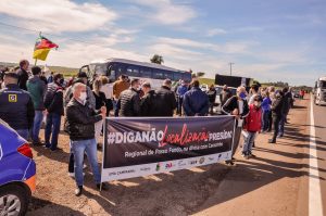 Conforme os organizadores, a mobilização, além de comunicar a gravidade e as consequências que essa obra trará para o meio ambiente e, consequentemente à comunidade, tem o intuito de levar o governo do estado a rever o local para a construção do presídio.