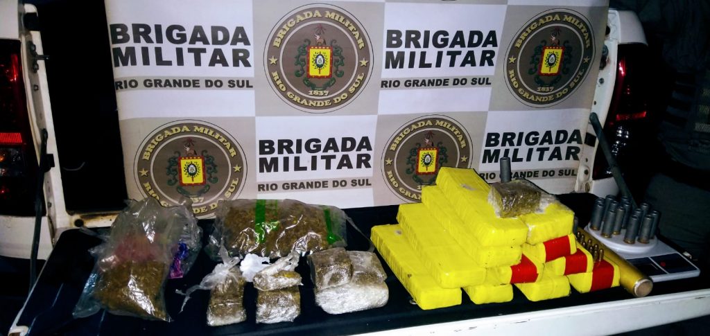 BM prende traficante com grande quantidade de drogas e munições no PAR Planaltina