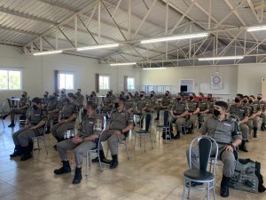 3°RPMon realiza curso de capacitação da Patrulha Maria da Penha