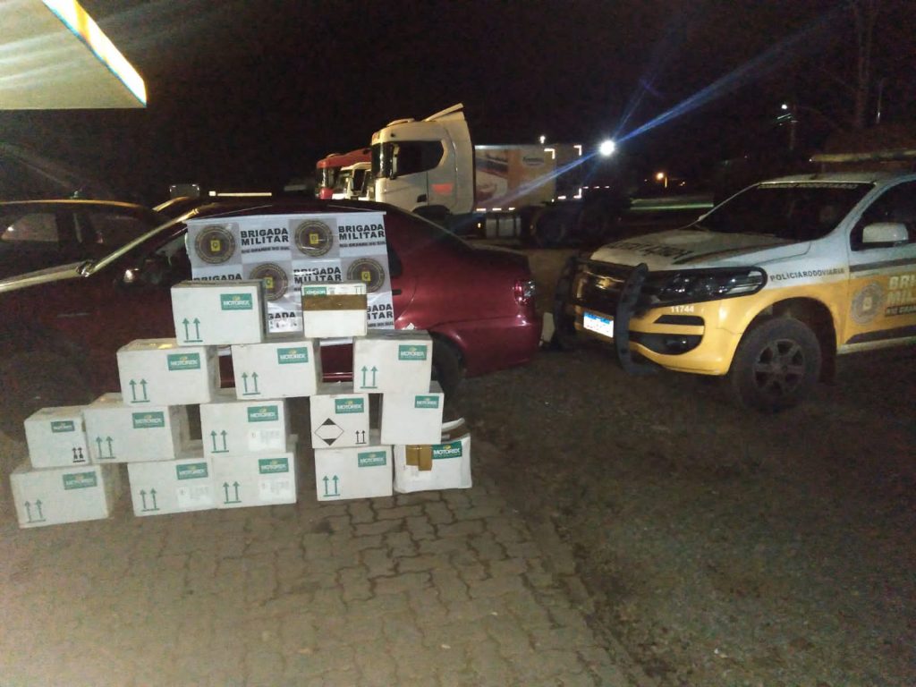 1º BRBM apreende mais de 2.500 garrafas de bebidas e outras mercadorias ilegais na Região