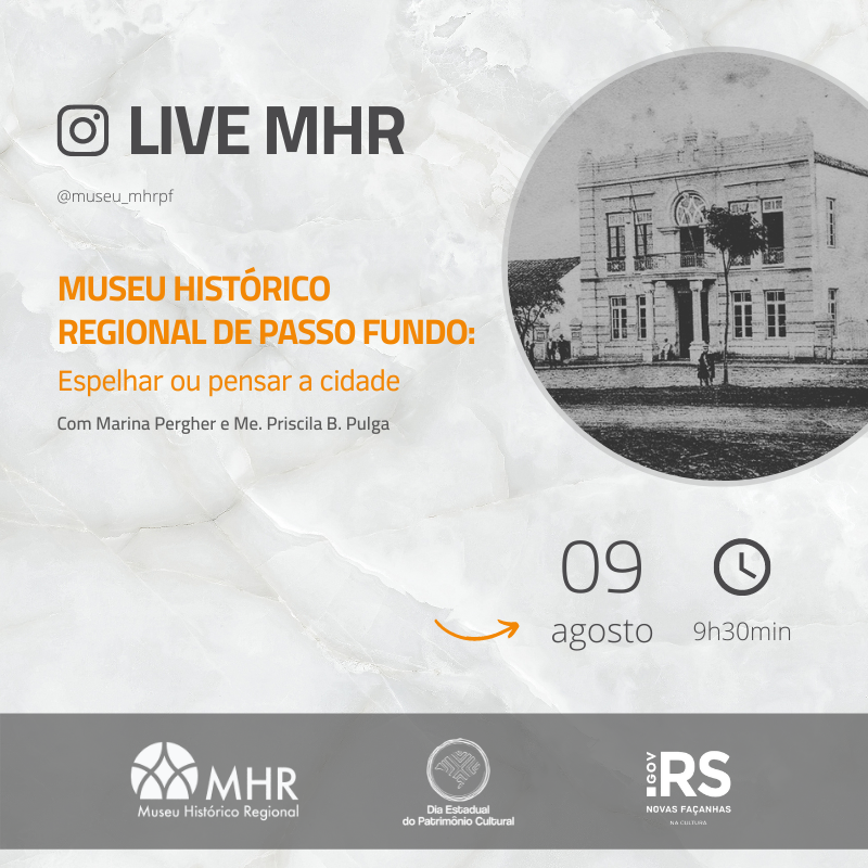 Live comemora os 44 anos do Museu Histórico Regional de Passo Fundo