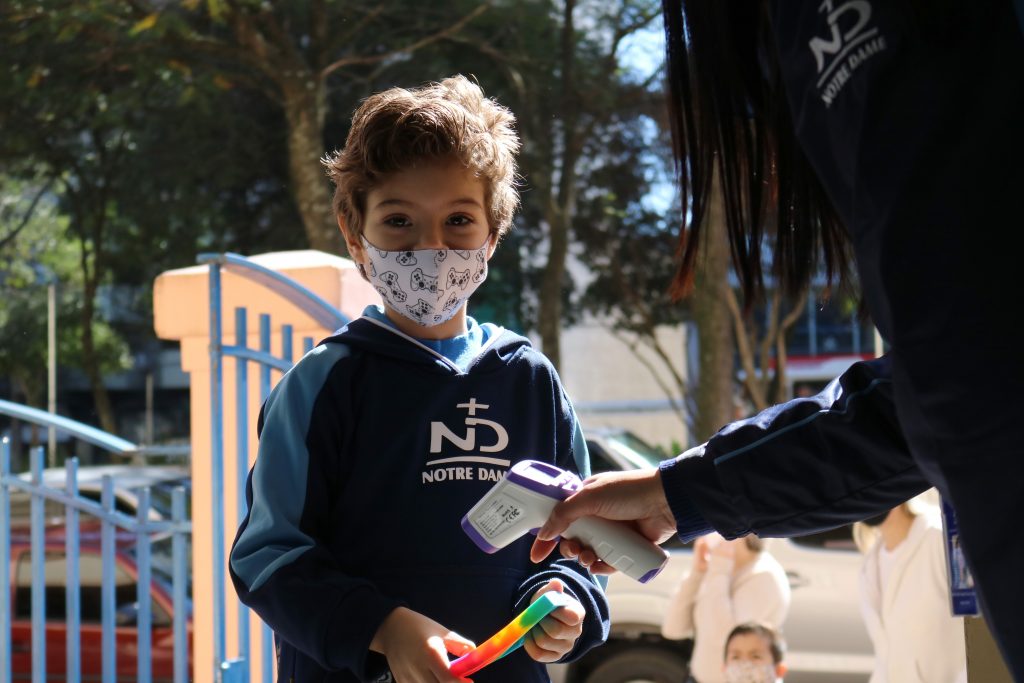Volta às aulas no Colégio Notre Dame