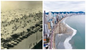 GALERIA DE FOTOS: Balneário Camboriú inicia alargamento da faixa de areia
