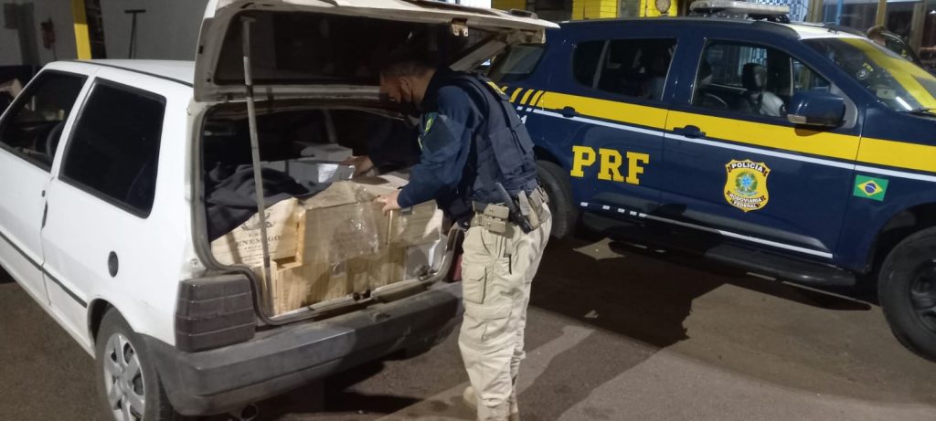 PRF apreende 1740 garrafas de bebidas importadas ilegalmente no norte do estado