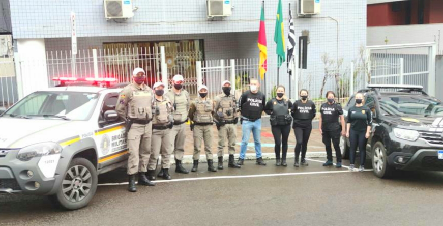 3°RPMon e Polícia Civil realizam o lançamento da Operação Nacional ''Defenda a Mulher'' em Passo Fundo