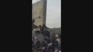 VÍDEO: mães e pais entregam filhos a militares para livrar-los do terror do Talibã