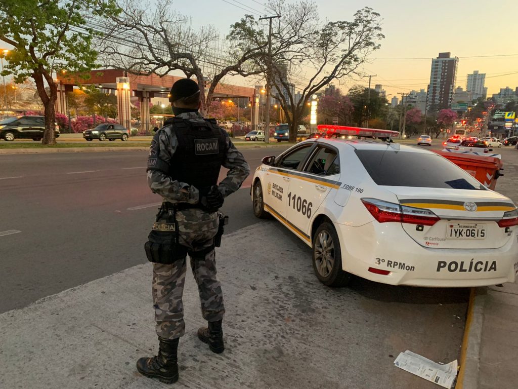 3°RPMon deflagra operação nos coletivos urbano em Passo Fundo