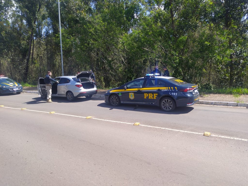 Após intensa perseguição PRF prende criminoso passo-fundense por receptação em São Leopoldo