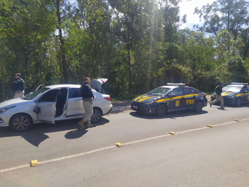Após intensa perseguição PRF prende criminoso passo-fundense por receptação em São Leopoldo