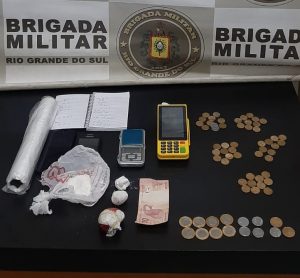BM prende homem com drogas na Donaria