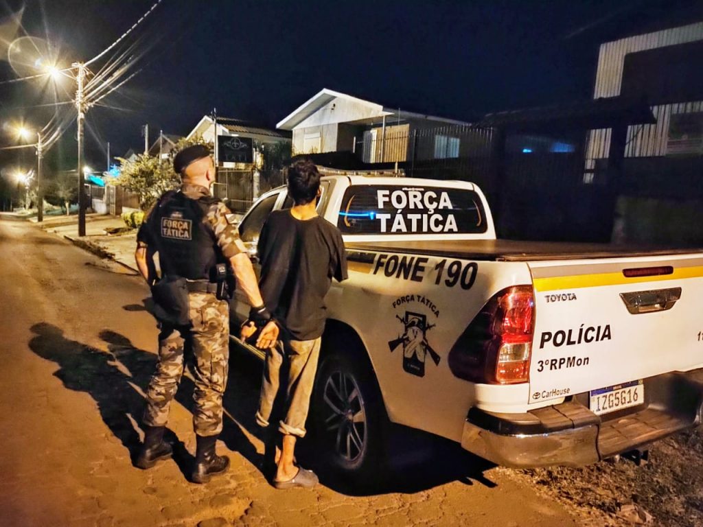 Força Tática prende homem com mandado de prisão na Vera Cruz