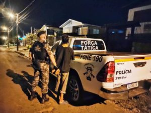 Força Tática prende homem com mandado de prisão na Vera Cruz