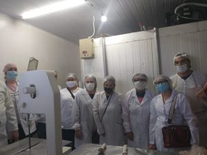 Alunos do Curso de Nutrição e Dietética da escola João de Cesaro realizam visita técnica