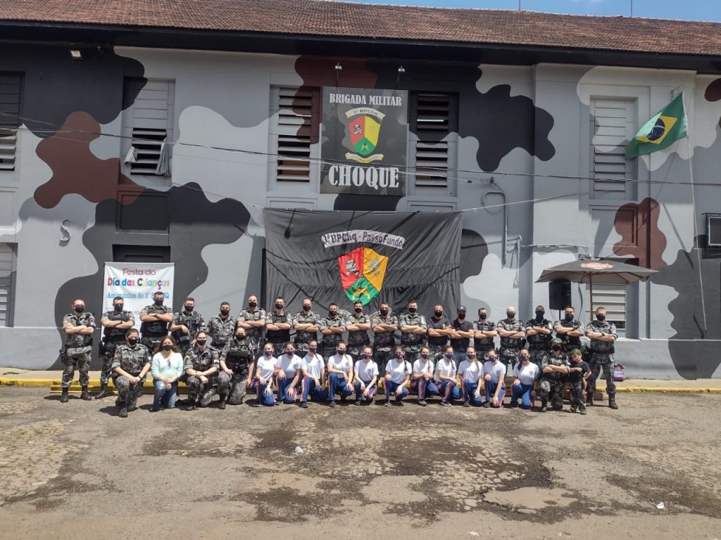 Amiguinhos do 3ºBPChoque: mega evento foi realizado no dia das crianças