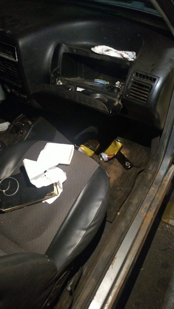 Motorista foge após causar acidente com Táxi no Centro de Passo Fundo