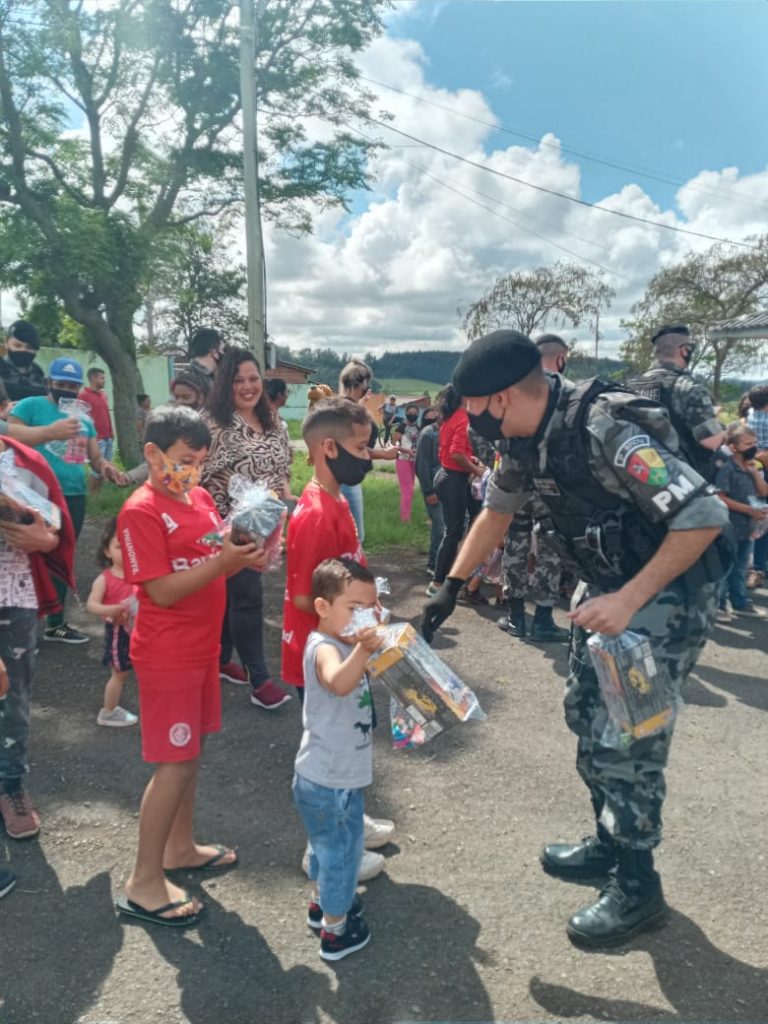 Amiguinhos do 3ºBPChoque: mega evento foi realizado no dia das crianças