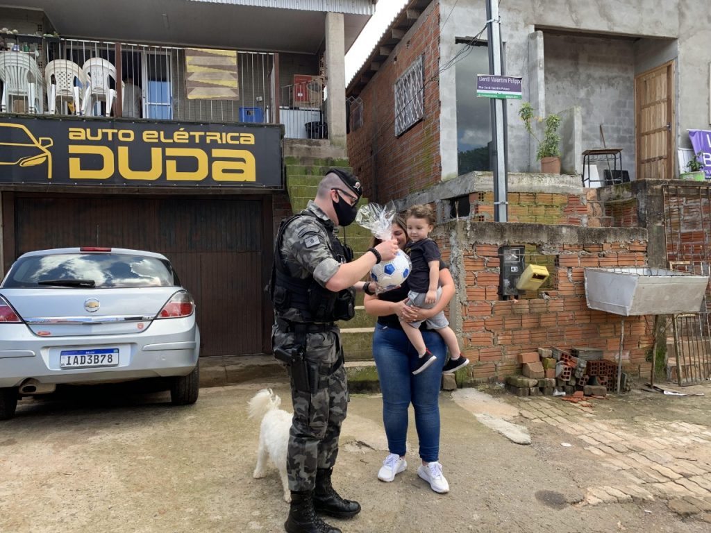 Amiguinhos do 3ºBPChoque: mega evento foi realizado no dia das crianças