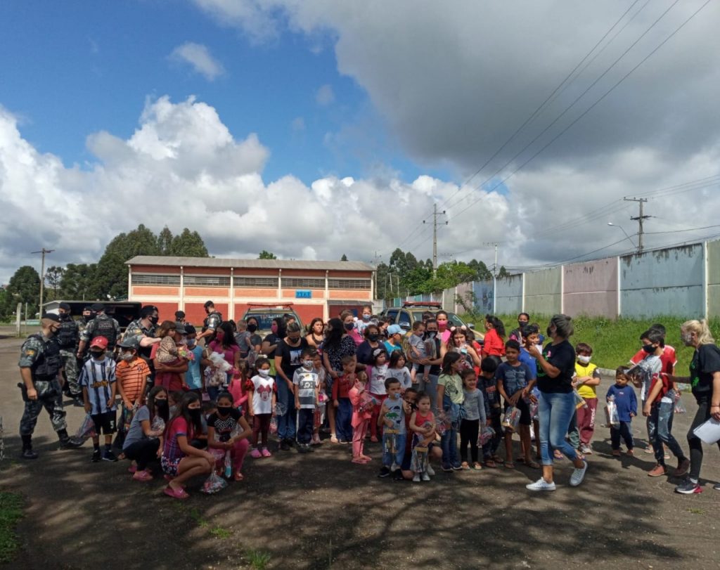 Amiguinhos do 3ºBPChoque: mega evento foi realizado no dia das crianças
