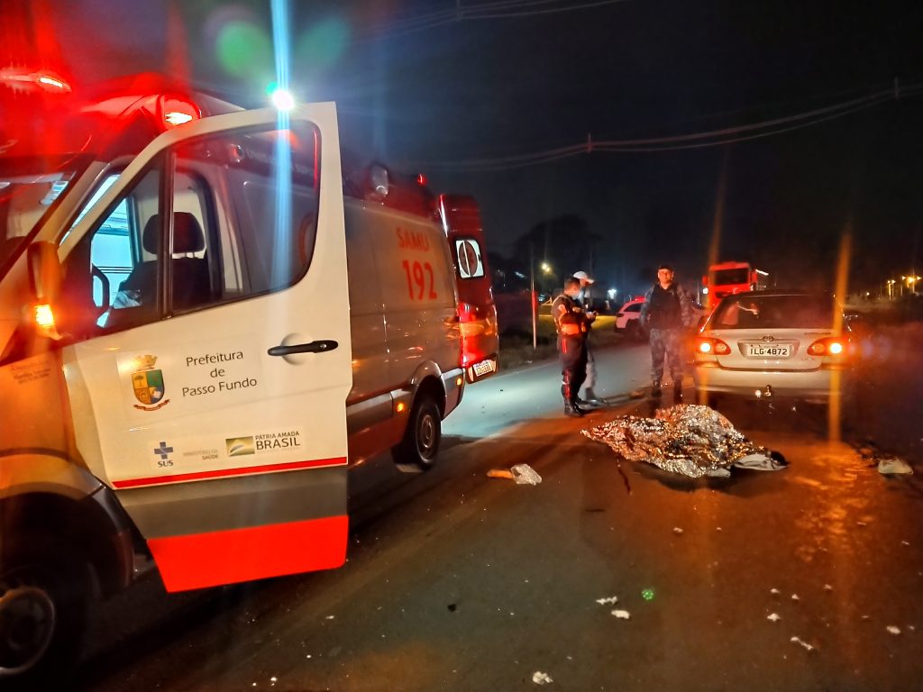 Jovem motociclista morre em acidente na perimetral em Passo Fundo 