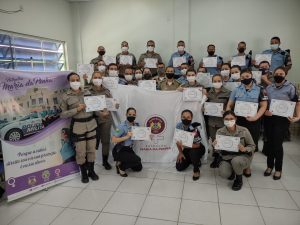 BM de Passo Fundo forma 26 PMs no Acre para atuarem nas Patrulhas Maria da Penha