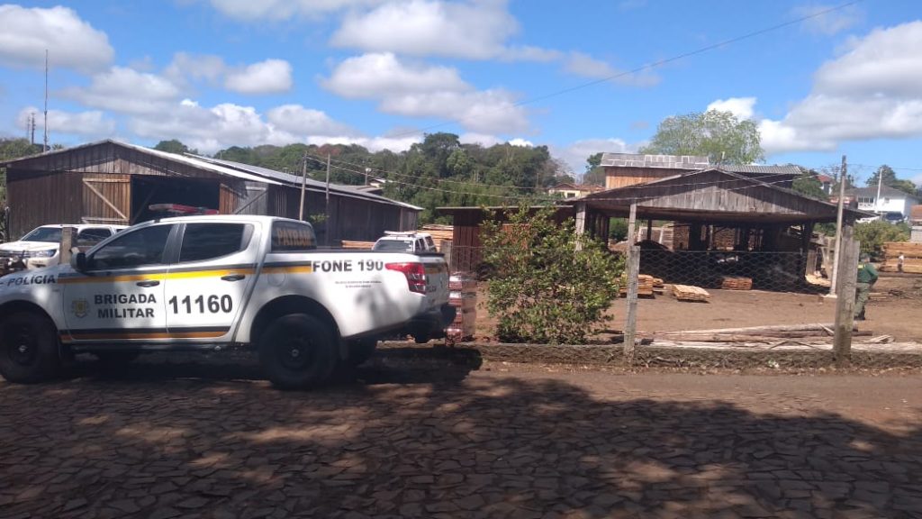 3°Batalhão Ambiental realiza operação com o Ibama na região de Passo Fundo