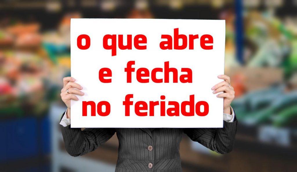 Supermercados abrem no feriado de Nossa Senhora da Conceição