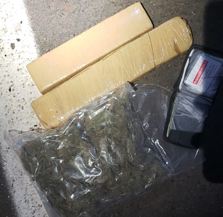 BM da região se mobiliza e prende traficante com drogas e veículo furtado, em Victor Graeff
