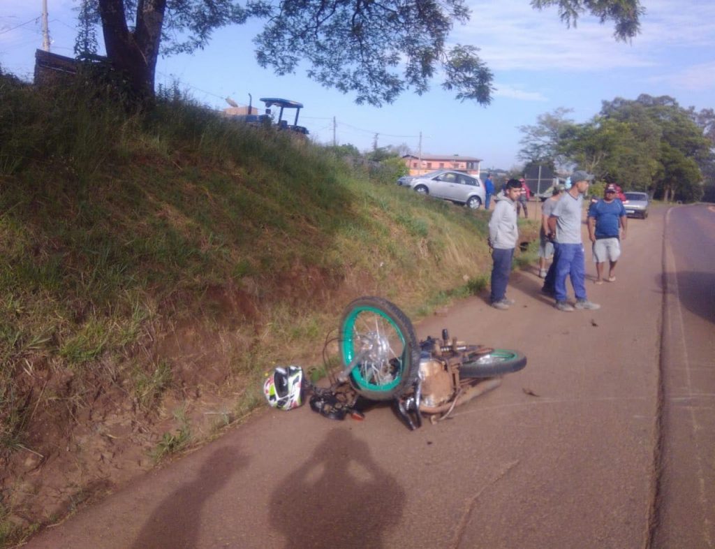 Motociclista morre em colisão contra carro em Nova Barreiro