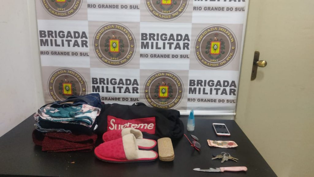 Brigada Militar prende casal por roubo a pedestre na Vila Vergueiro